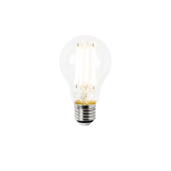 5 db E27 LED izzó szett A60 átlátszó 4