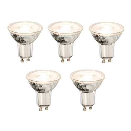 5 db GU10 dimmelhető LED izzó szett 8W 660lm 3000K