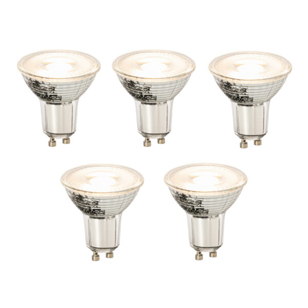 5 db GU10 dimmelhető LED izzó szett 8W 660lm 3000K