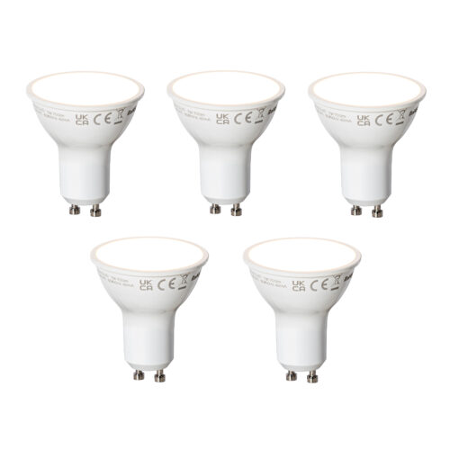 5 darabos Smart GU10 LED izzókészlet fehér 7W 700 lm 3000K