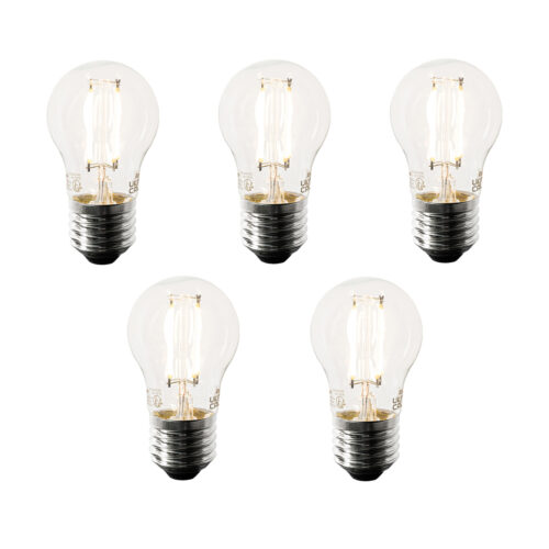 5 darabos Smart E27 LED izzó készlet P45 4.5W 470 lm 1800-4000K