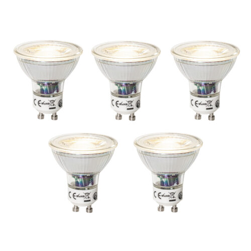 5 darabos GU10 dimmelhető LED izzókészlet 7W 600 lm 4000K