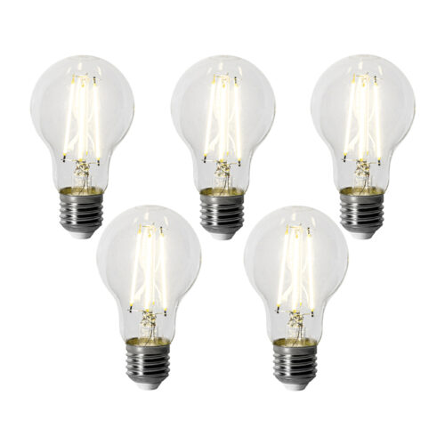 5 darabos E27 dimmelhető LED izzókészlet A60 6W 500 lm 4000K