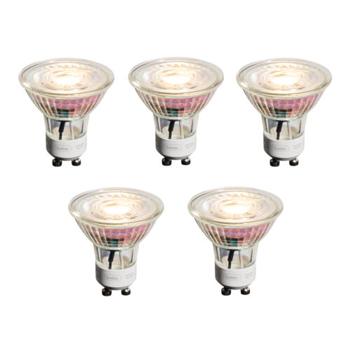 5 darabos GU10 50 mm-es dimmelhető LED izzókészlet