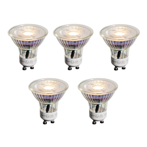 5 darabos GU10 50 mm-es LED izzókészlet