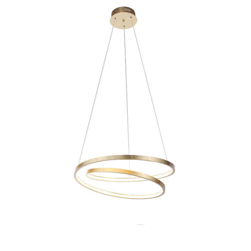 Design lógólámpa arany 55 cm beépített LED-del