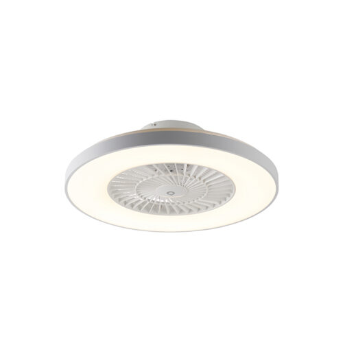 Mennyezeti ventilátor fehér csillag effektussal 60cm LED-del