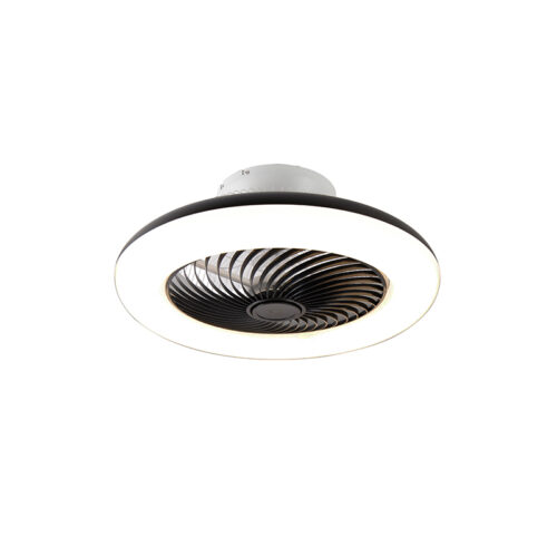 Mennyezeti ventilátor fekete 55