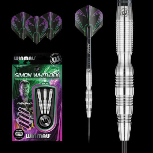 Winmau steel szett SIMON WHITLOCK 90% 24g gravírozással