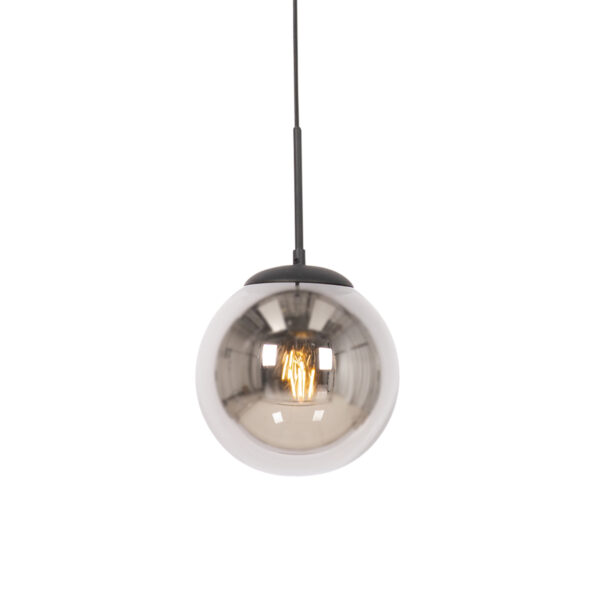 Art Deco lógólámpa fekete füstüveggel - Flore