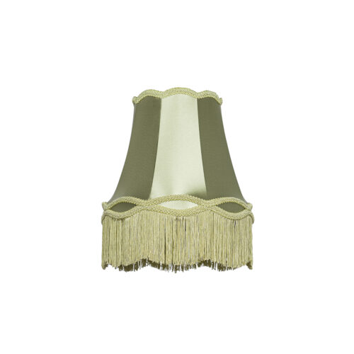 Szövet lámpabúra zöld 30 cm - Granny
