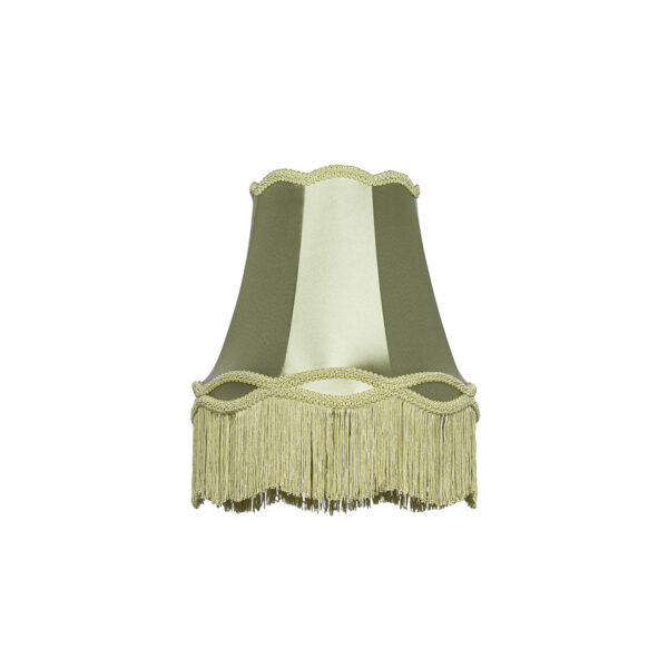 Szövet lámpabúra zöld 30 cm - Granny