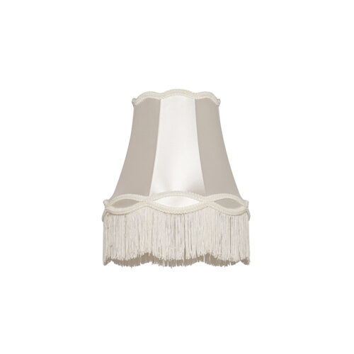 Szövet lámpabúra krém 30 cm - Granny