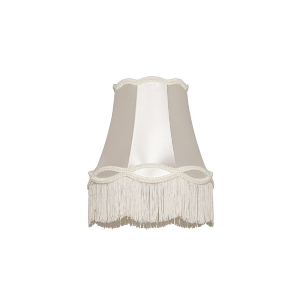Szövet lámpabúra krém 30 cm - Granny