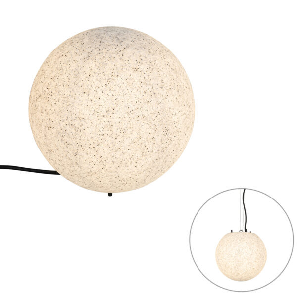 Modern kültéri lámpa szürke 25 cm IP65 - Nura