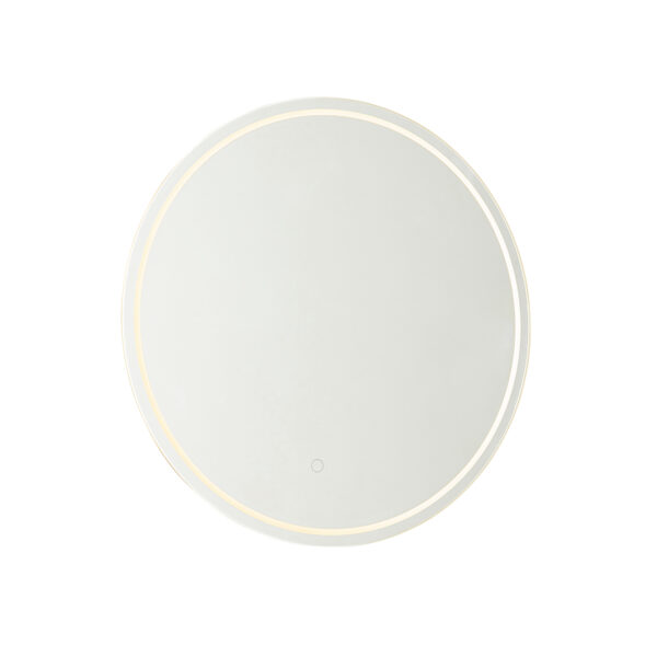 Modern fürdőszobai tükör 60 cm LED-del és érintős dimmerrel - Sebas