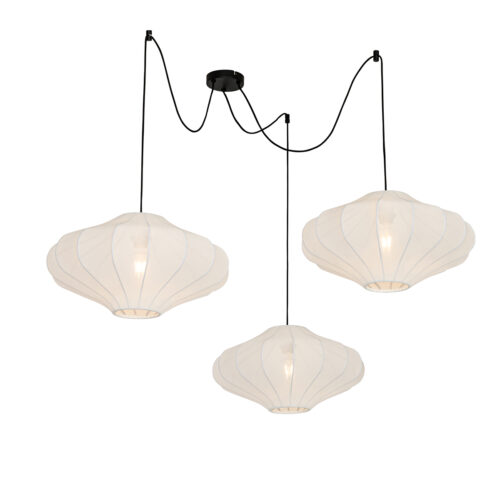 Design lógólámpa fehér 50 cm 3-lámpás - Plu