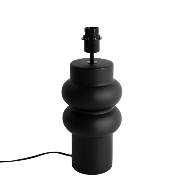 Design asztali lámpa fekete kerámia 17 cm árnyékoló nélkül - Alisia