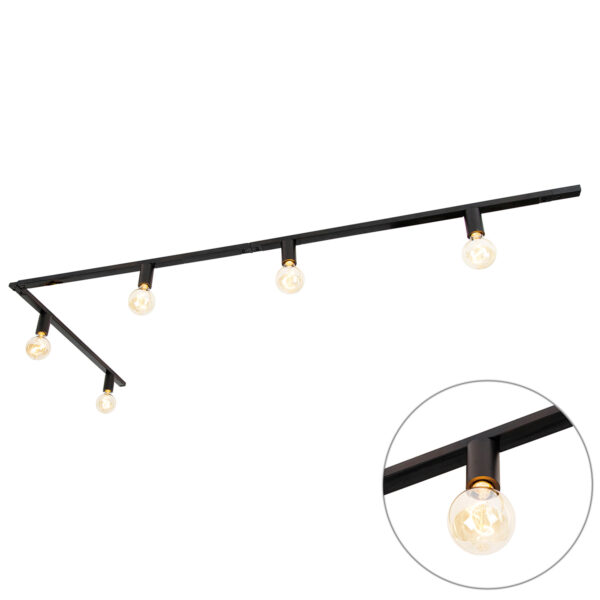 Modern 1 fázisú sínrendszer 5 lámpával