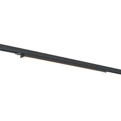 Modern fekete mennyezeti lámpa 1 fázisú sínrendszerhez 15W 1180 lm 2700-3800K - Iconic Tsiri