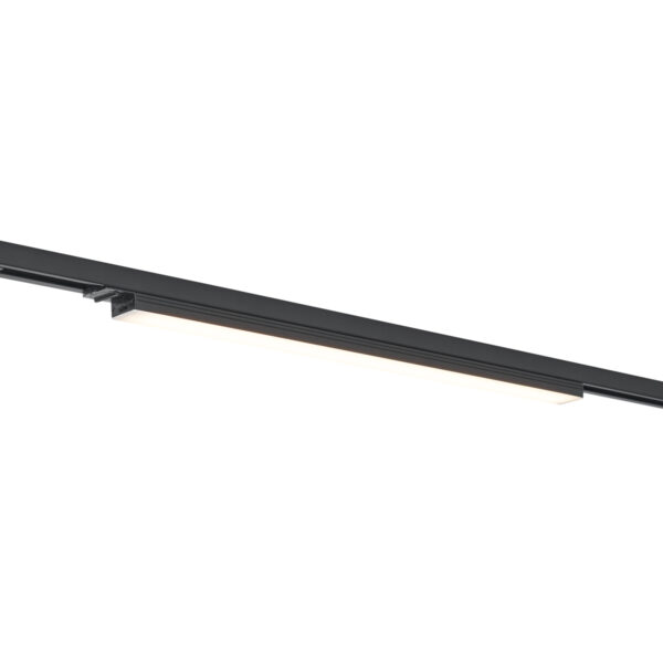 Modern fekete mennyezeti lámpa 1 fázisú sínrendszerhez 15W 1180 lm 2700-3800K - Iconic Tsiri