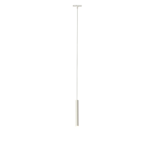 Modern fehér függőlámpa 1 fázisú sínrendszerhez - Slimline Keno