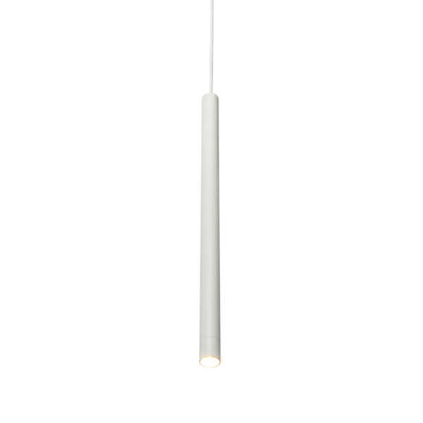 Modern fehér függőlámpa 1 fázisú sínrendszerhez - Iconic Frini