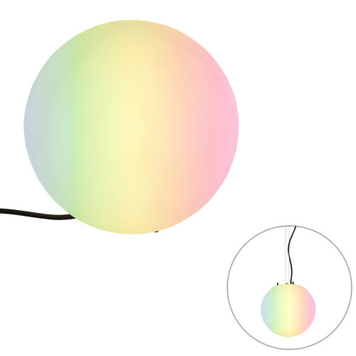 Okos kültéri lámpa fehér 25 cm IP65 LED-del - Nura