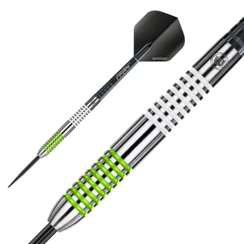 Dart szett Winmau steel TON MACHINE 80% wolfram DARTS G/W 23g gravírozással