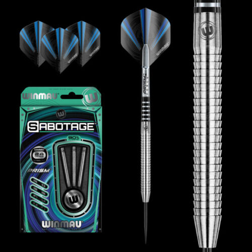 Dart szett Winmau SABOTAGE 90% steel 24g gravírozással