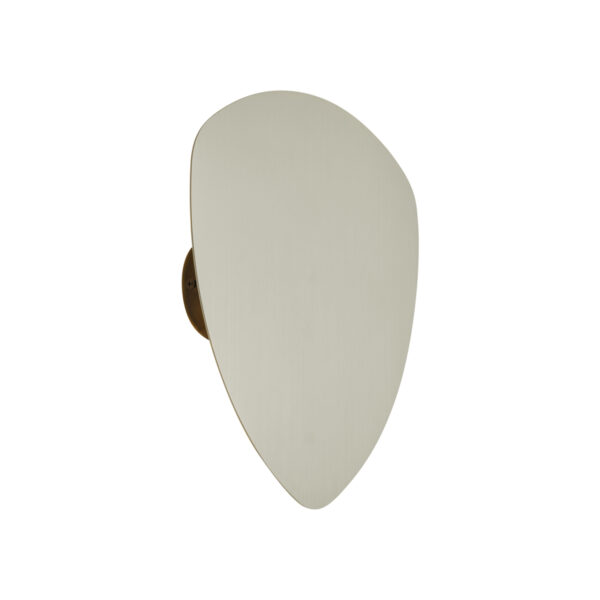 Design bézs organikus fali lámpa 32 cm 2-lámpás - Pulley
