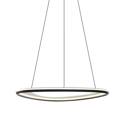 Design függőlámpa fekete 3 lépésben dimmelhető - Organico