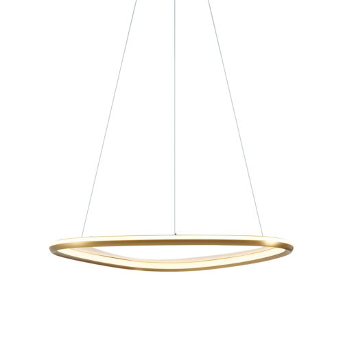 Design függőlámpa arany 3 lépésben dimmelhető - Organico