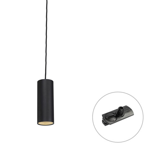 Design függőlámpa fekete