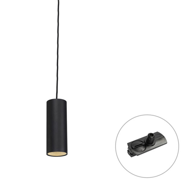 Design függőlámpa fekete
