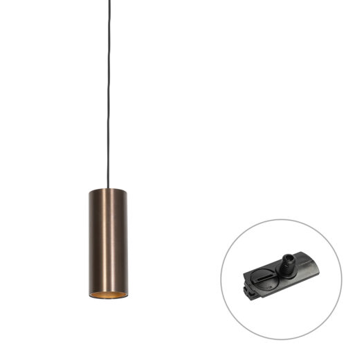 Design függőlámpa sötét bronz színben