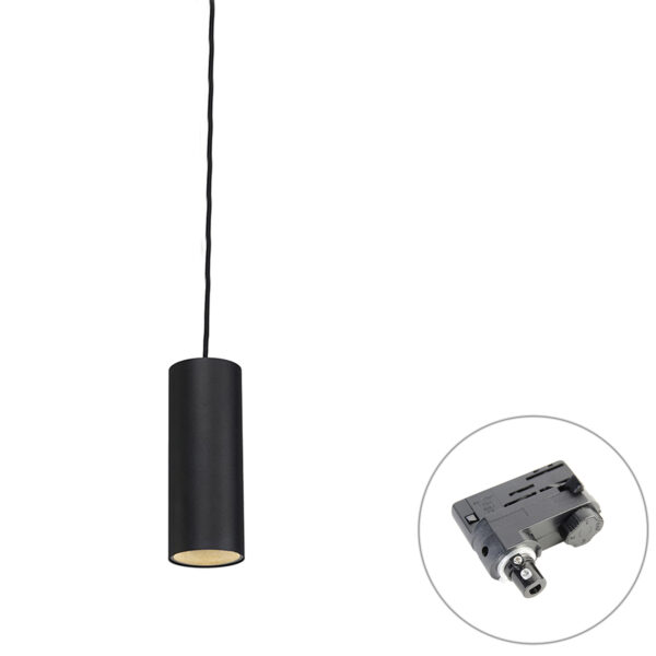 Design függőlámpa fekete
