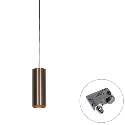 Design függőlámpa sötét bronz színben