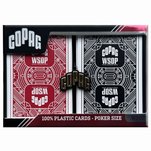 pókerkártya Copag WSOP 2024 Retro Design 100% Plastic