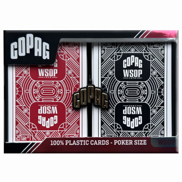 pókerkártya Copag WSOP 2024 Retro Design 100% Plastic