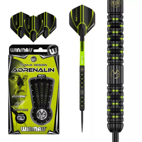 Dart szett Winmau steel MvG Adrenalin 23g