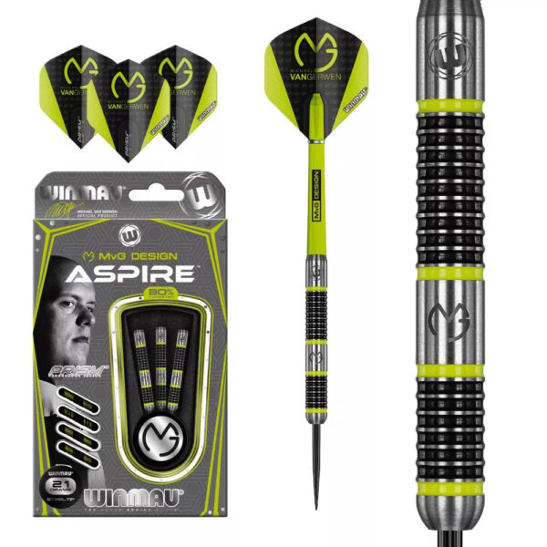 Dart szett Winmau steel MvG Aspire 21g