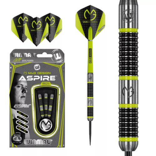 Dart szett Winmau steel MvG Aspire 24g