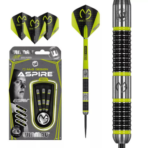 Dart szett Winmau steel MvG Aspire 26g