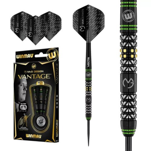 Dart szett Winmau steel Michael van Gerwen Vantage 24g 90% gravírozással