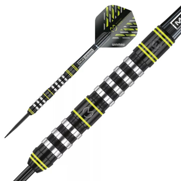 Dart szett Winmau Steel Michael van Gerwen Assault 24g 90% gravírozással