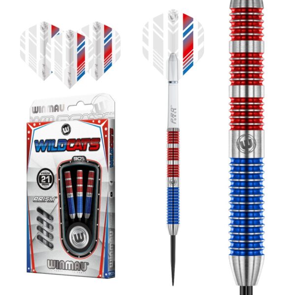Dart szett Winmau steel Wildcats 21g