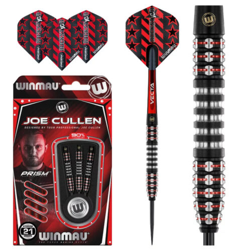 Dart szett Winmau Steel Joe Cullen Ignition Series 21g 90% gravírozással
