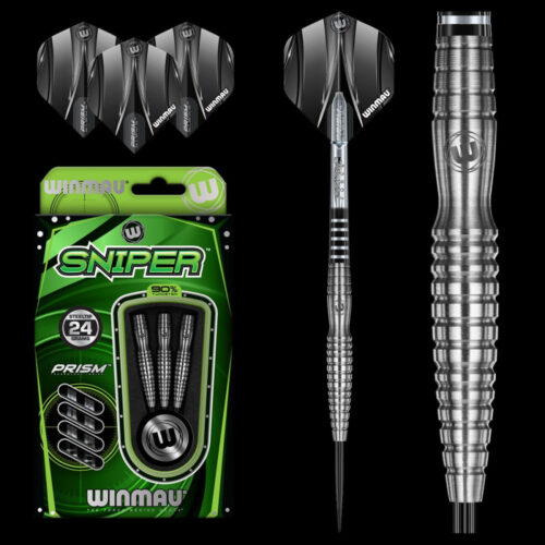 Dart szett Winmau steel Sniper 90% 24g gravírozással