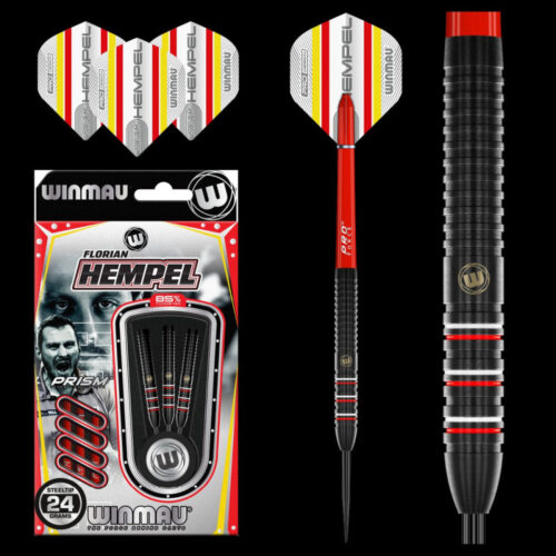 DART SZETT STEEL WINMAU FLORIAN HEMPEL PRO-SERIES 24G